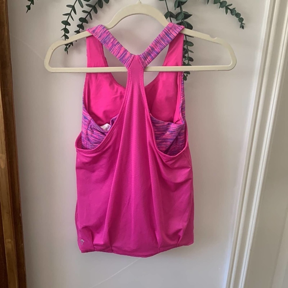Ivviva Pink tank top. Size 12 girls - Picture 2 of 7